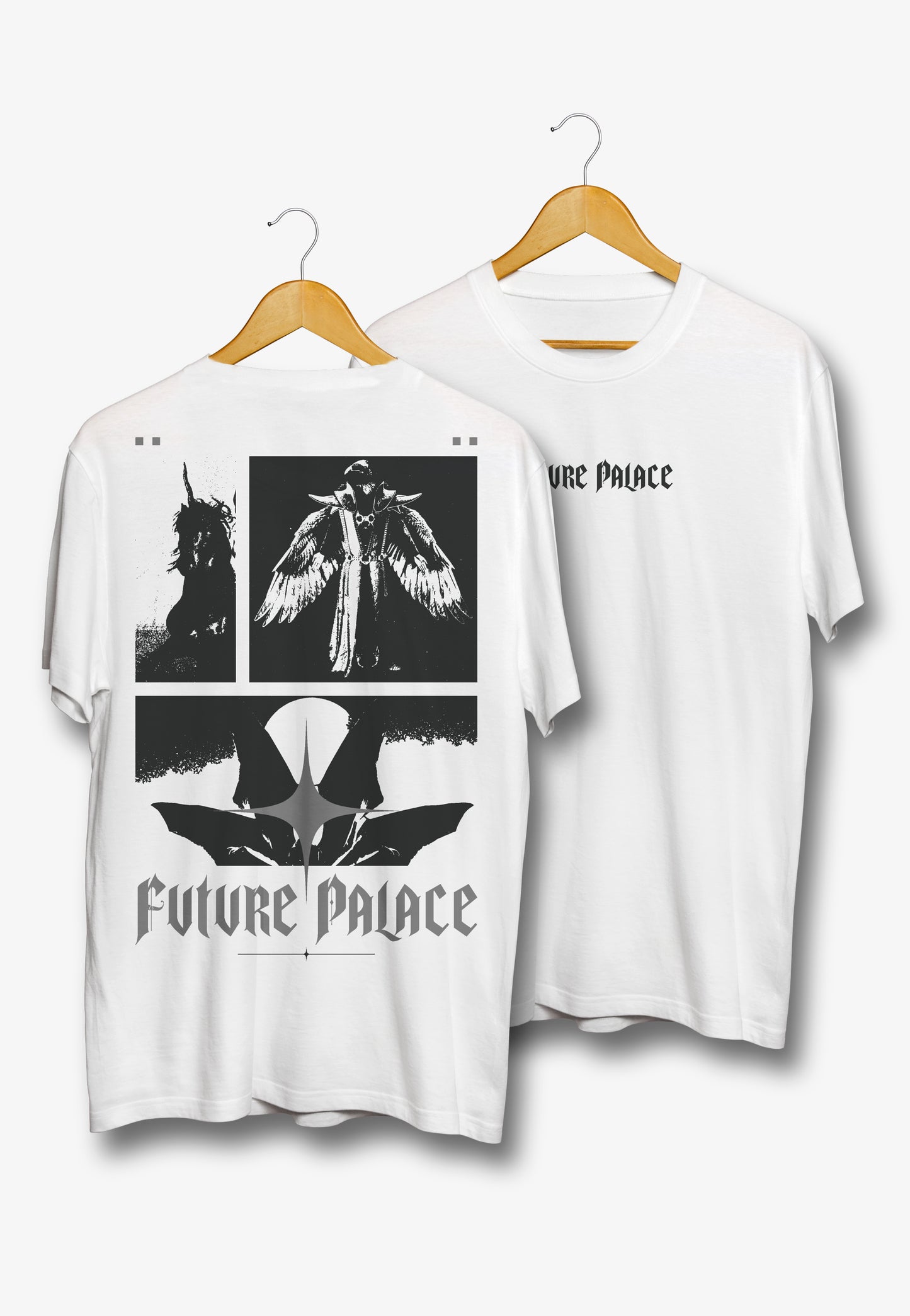 Future Palace - Cursed Trio White - T-Shirt | Men-Image