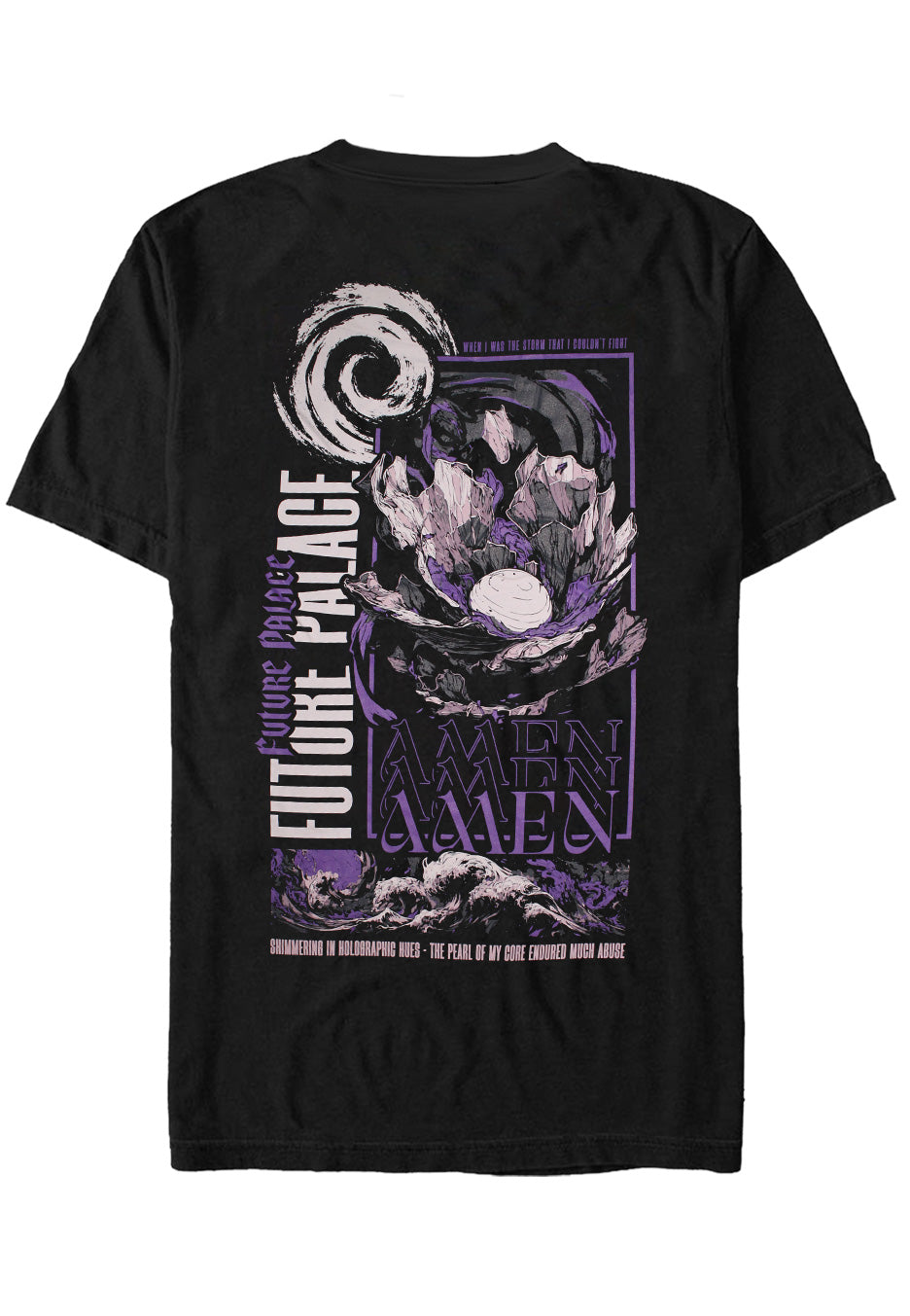Future Palace - Amen - T-Shirt | Neutral-Image