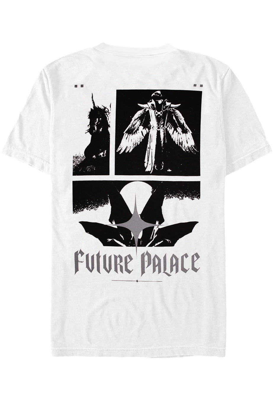 Future Palace - Cursed Trio White - T-Shirt | Neutral-Image