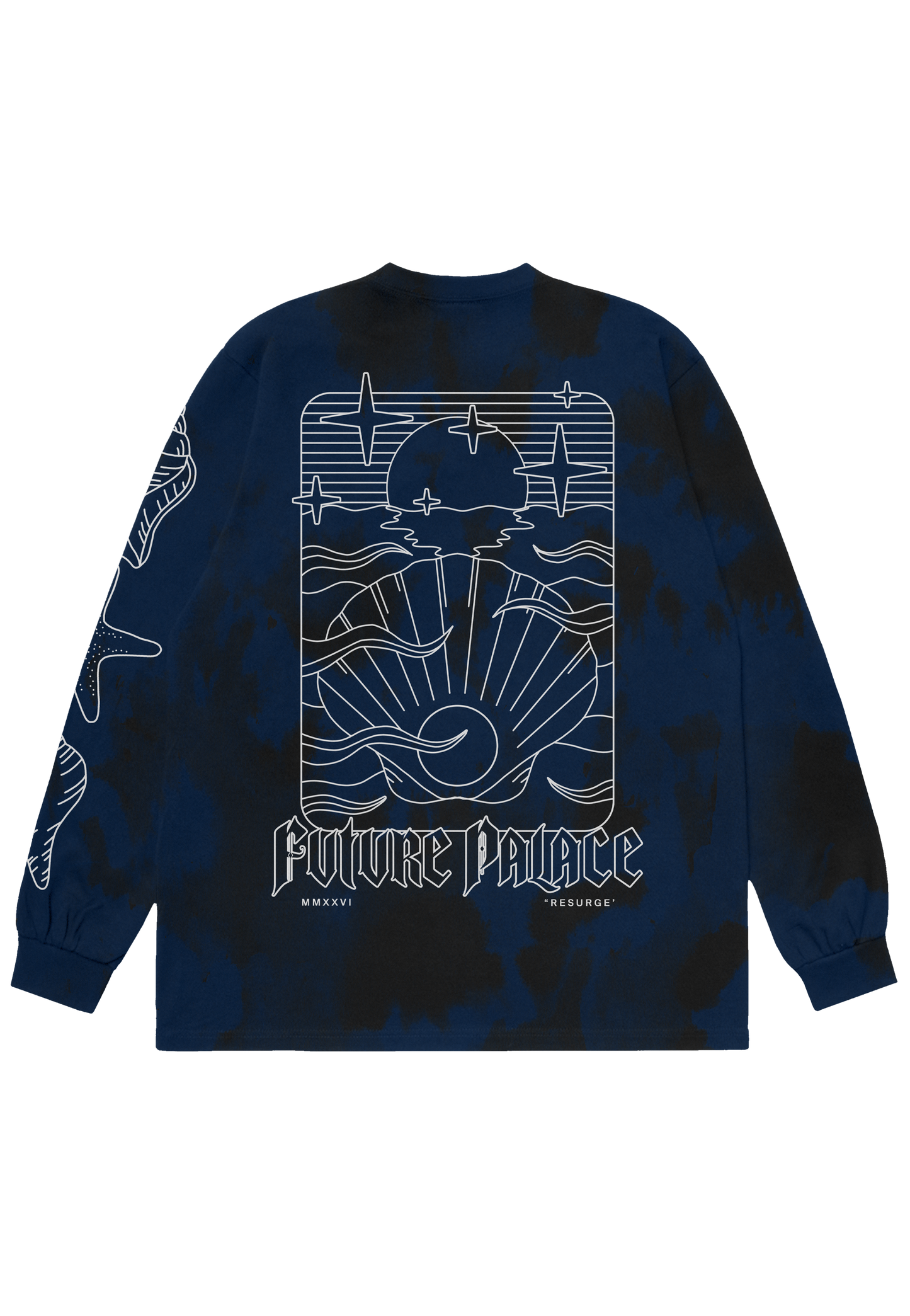 Future Palace - Seashell Tie Dye - Sweater | Men-Image