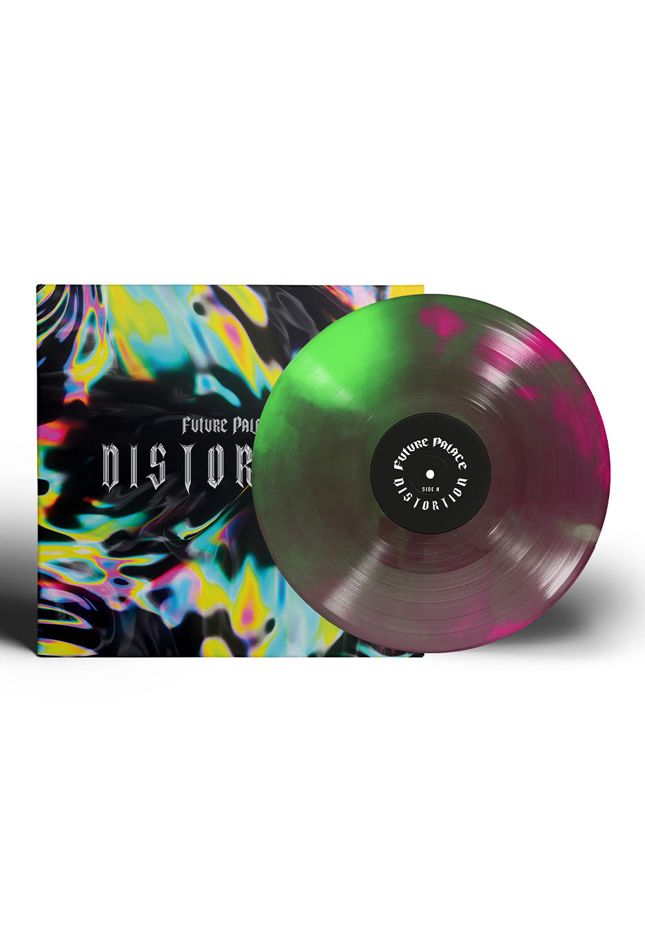 Future Palace - Distortion Ltd. Magenta/Neongreen Twister - Colored Vinyl | Neutral-Image
