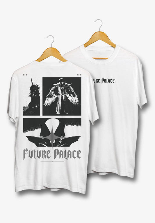 Future Palace - Cursed Trio White - T-Shirt | Men-Image