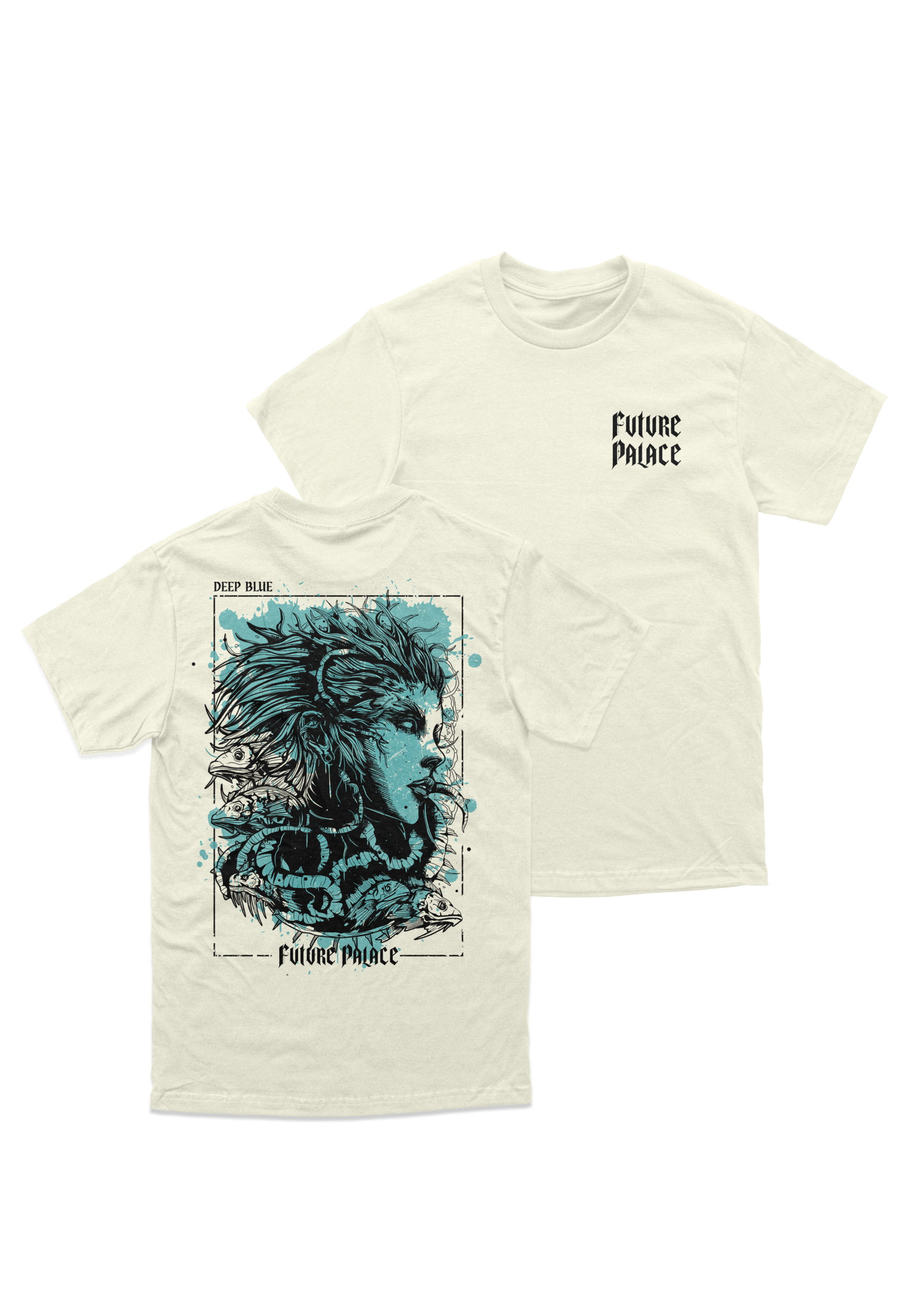 Future Palace - Deep Blue Natural - T-Shirt | Men-Image
