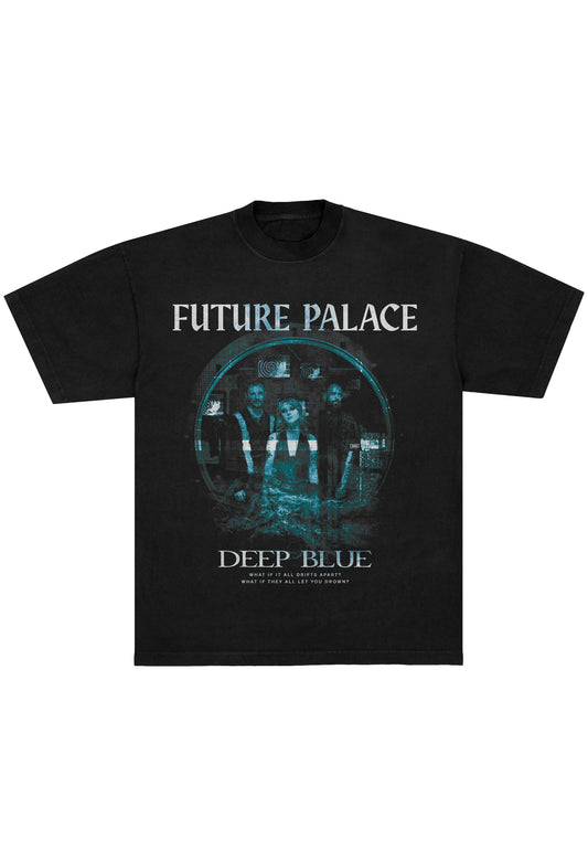 Future Palace - Deep Blue - T-Shirt | Men-Image